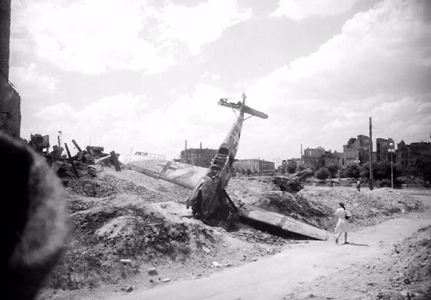 Stalingrad merkezinden bir fotoğraf