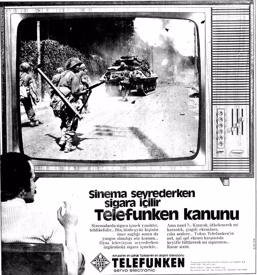 Telefunken Televizyon tarihi reklam