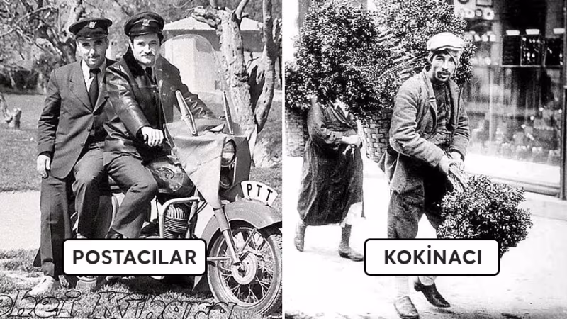 Meslek Ve Seyyar Satıcılara Ait Tarihi Fotoğraflar - 7