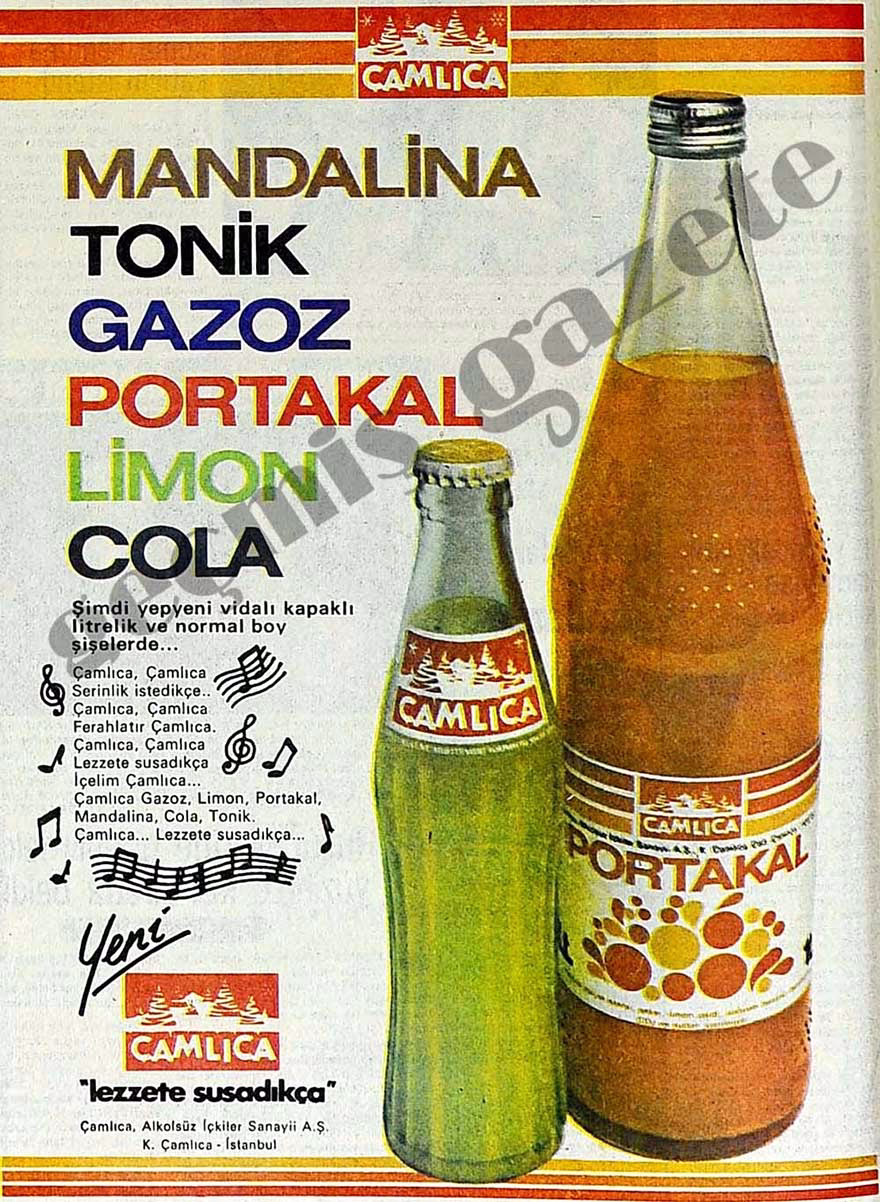 Çamlıca Gazoz Reklamı