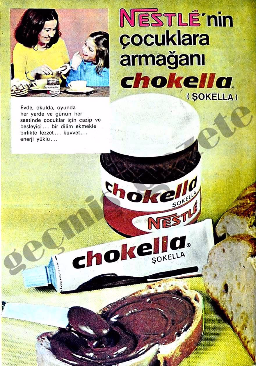 tarihi Nestle Chokella Reklamı