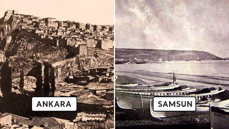 Bir Zamanlar Türkiye : Şehirlerin Tarihi Fotoğrafları