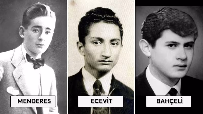 Türk Siyasetçilerinin Gençlik Fotoğrafları