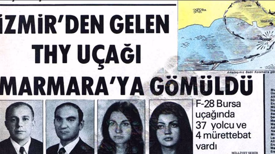 Marmara Denizi Uçak Kazası