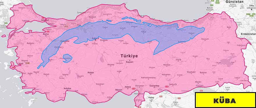 Turkiye Kuba