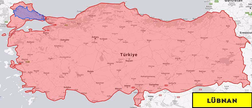 Turkiye Lubnan
