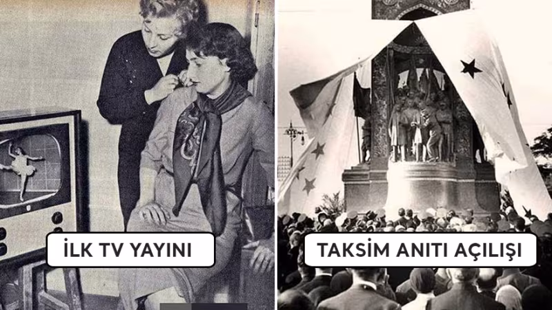 Türkiye Tarihinin Önemli Kültür ve Yaşam Fotoğrafları - 1
