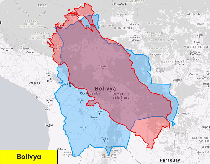 Turkiyeden Buyuk Ulkelerin Karsilastirilmasi Bolivya 28