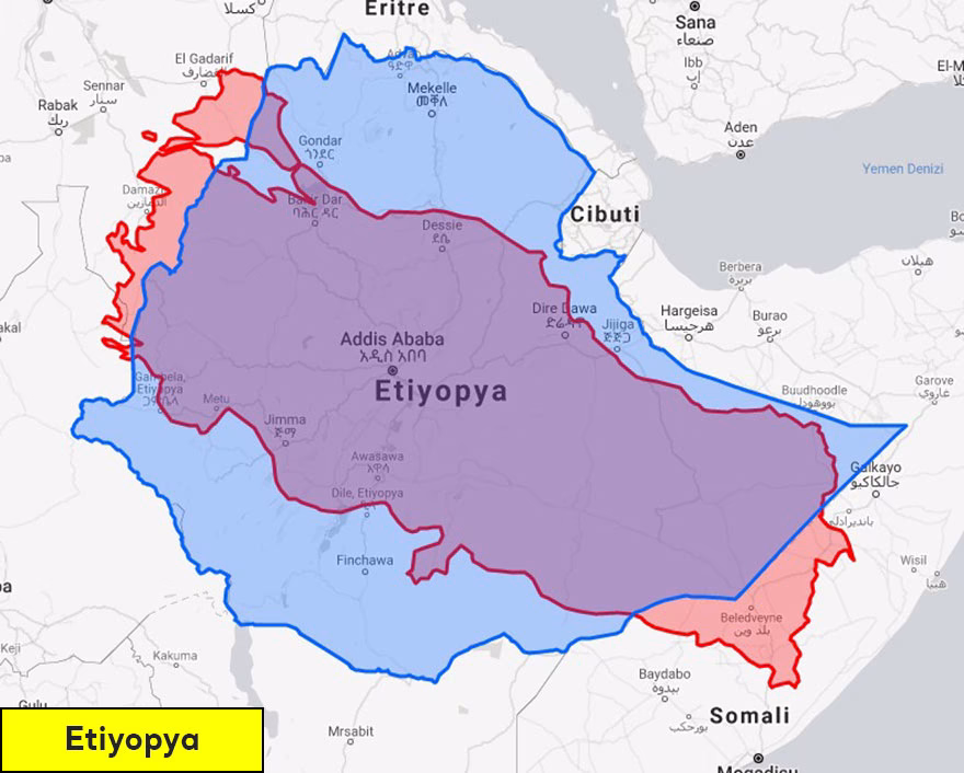 Turkiyeden Buyuk Ulkelerin Karsilastirilmasi Etiyopya 27