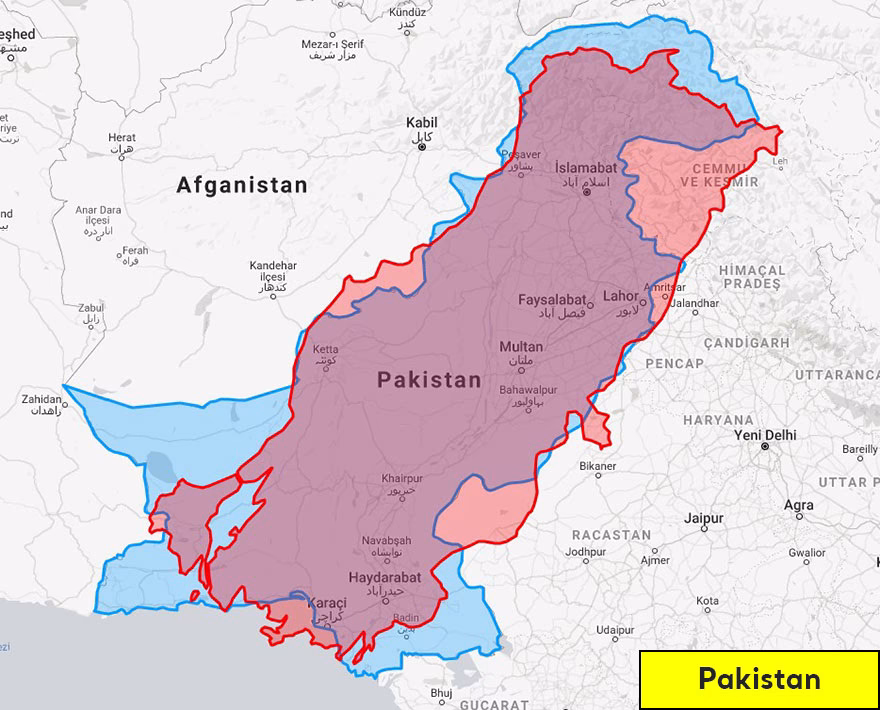 Turkiyeden Buyuk Ulkelerin Karsilastirilmasi Pakistan 36