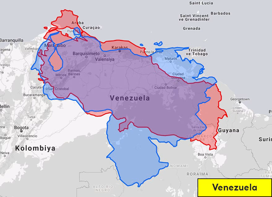 Turkiyeden Buyuk Ulkelerin Karsilastirilmasi Venezuela 33