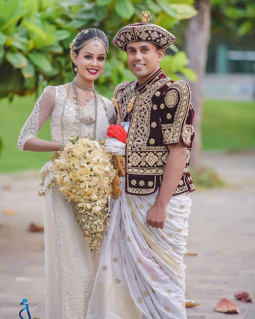 Sri Lanka gelinliği