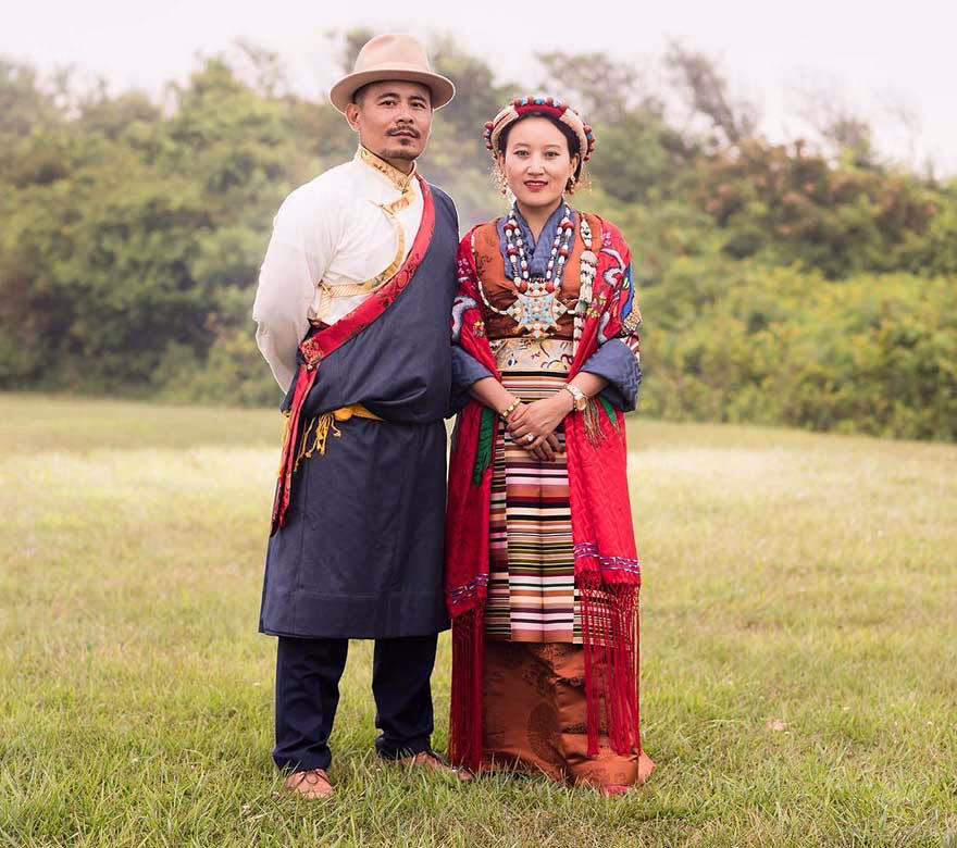 tibet gelinliği