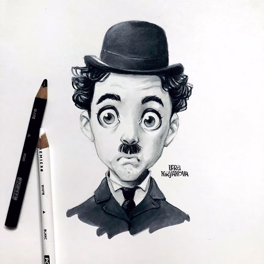 Charlie Chaplin Çizgi Film Karakteri