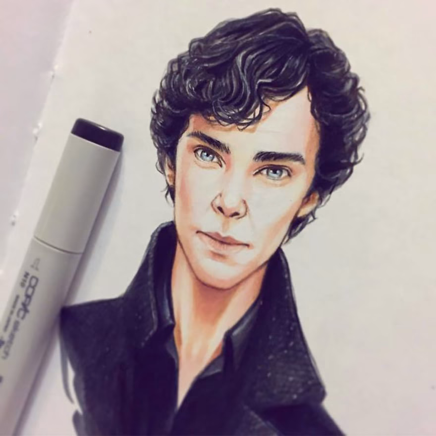 Benedict Cumberbatch Çizgi Film Karakteri