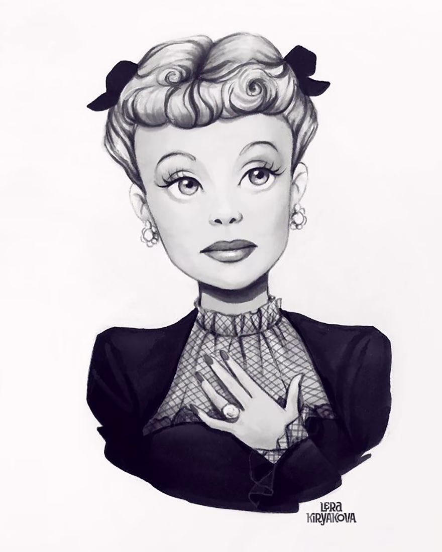 Lucille Ball Çizgi Film Karakteri