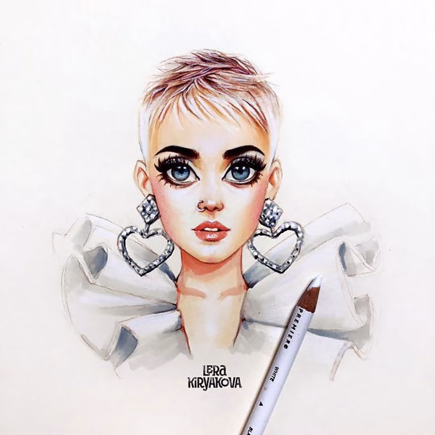 Katy Perry Çizgi Film Karakteri