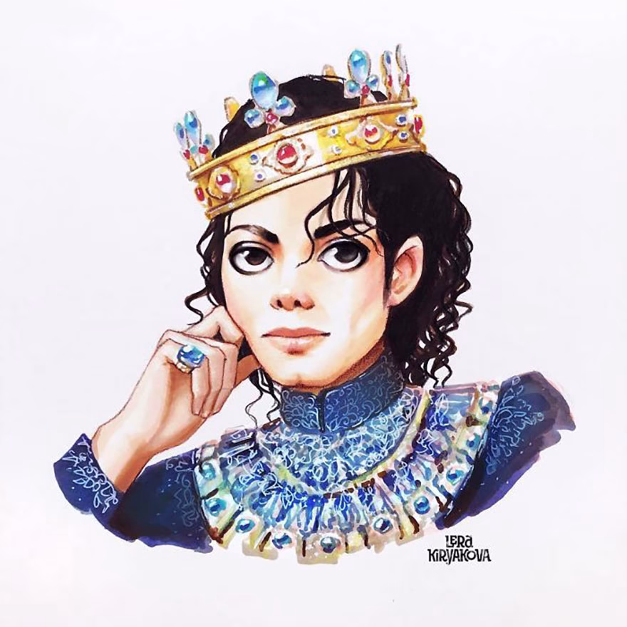 Michael Jackson Çizgi Film Karakteri