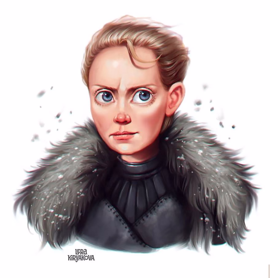 Brienne Of Tarth Çizgi Film Karakteri