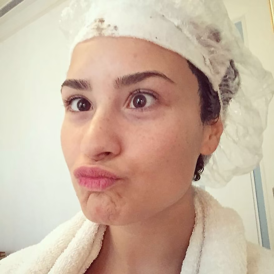 Demi Lovato makyajsız hali