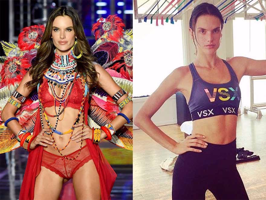 Alessandra Ambrosio makyajsız