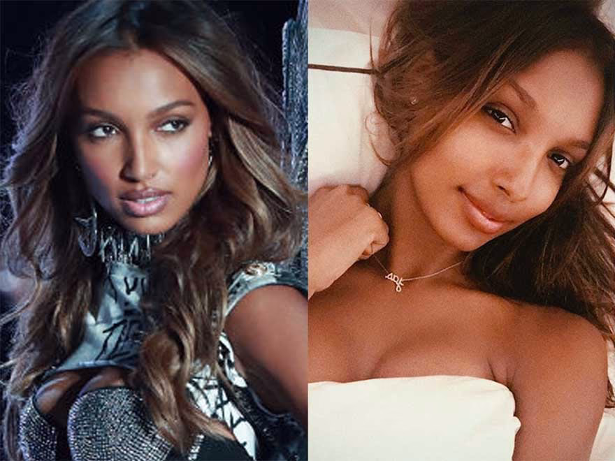 Jasmine Tookes makyajsız