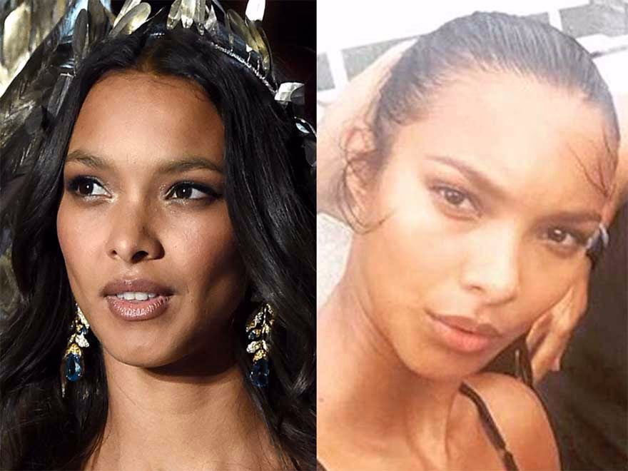 Lais Ribeiro makyajsız