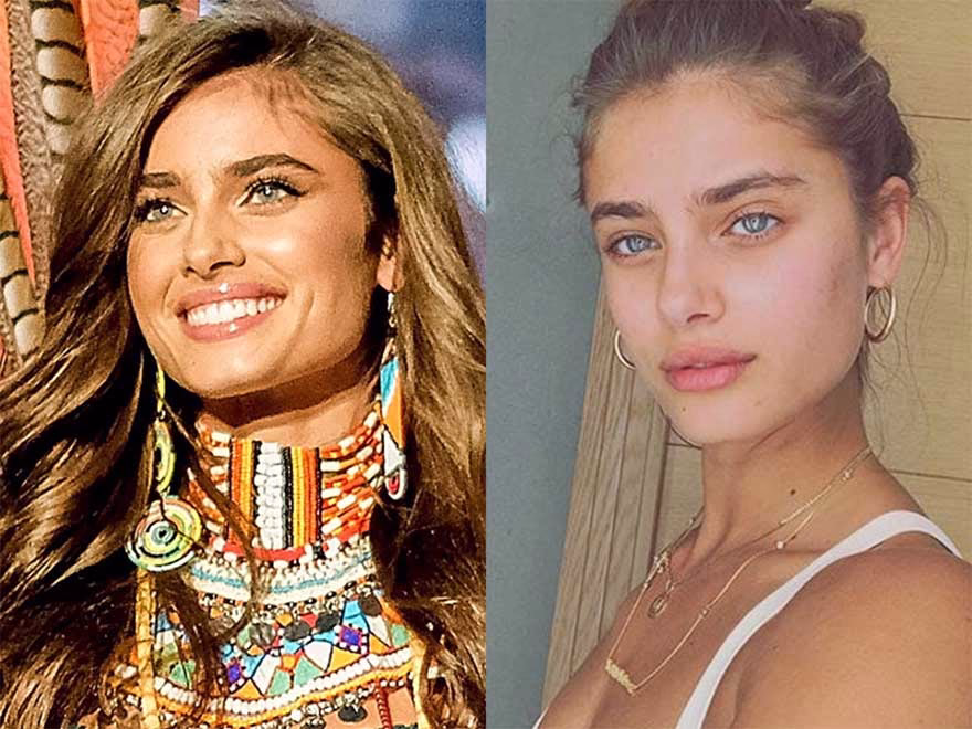 Taylor Hill makyajsız