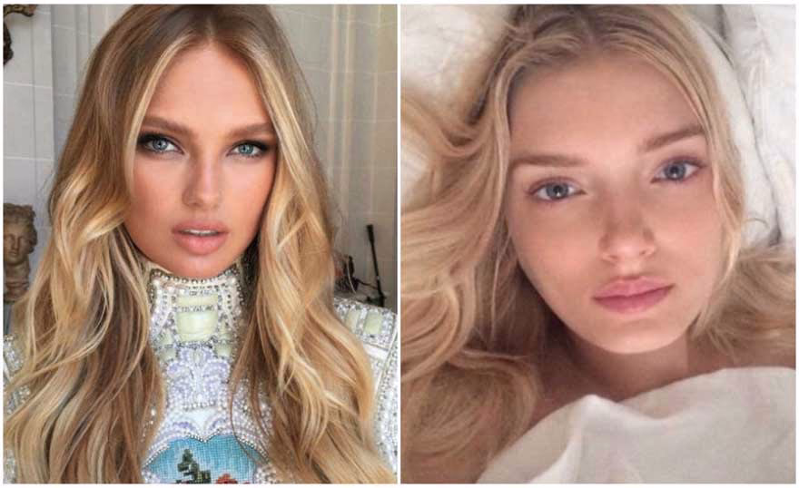 Victorias Secret Modellerinin Makyajsiz Halleri 35
