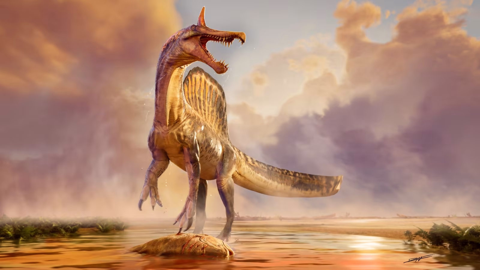 95 Milyon Yıllık Spinosaurus: Sahra'nın 'Cehennem Balıkçılı' Gibi Avlanan Dinozor