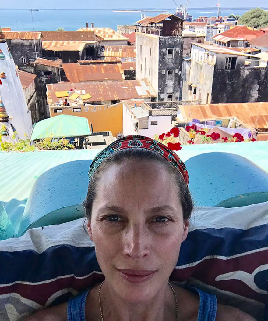 Christy Turlington Burns makyajsız hali