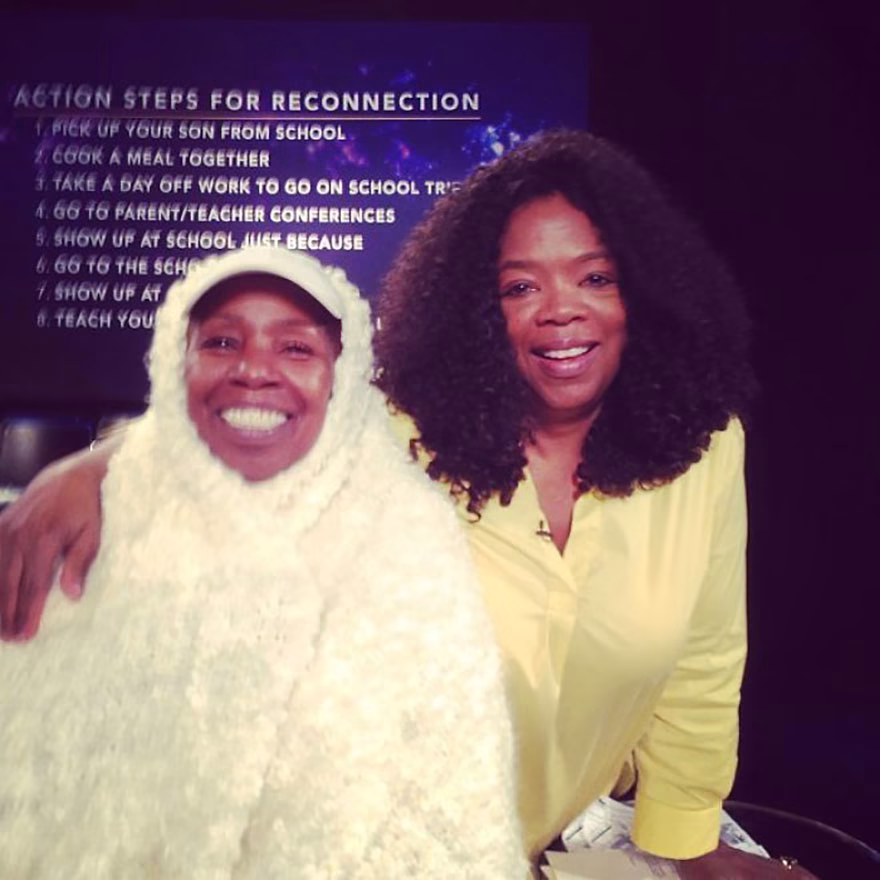 Oprah Winfrey makyajsız hali