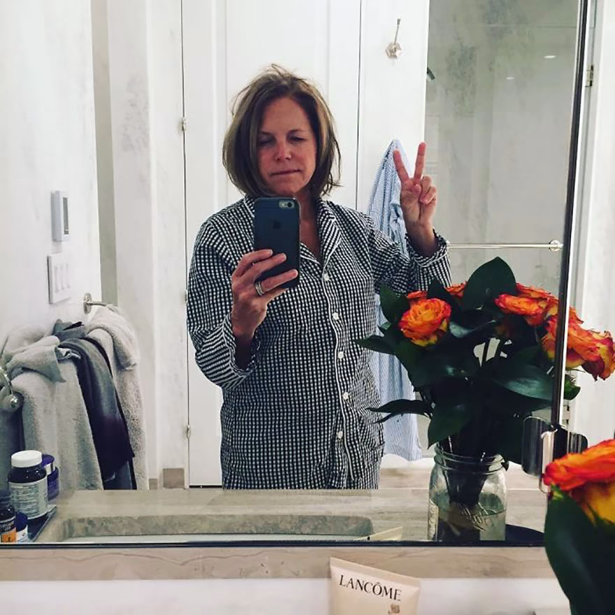 Katie Couric makyajsız hali