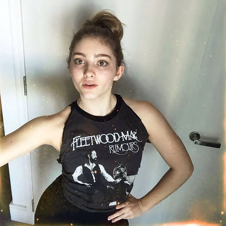 Willow Shields makyajsız hali