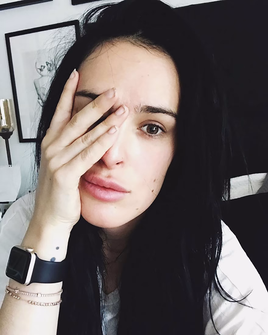 Rummer Willis makyajsız hali