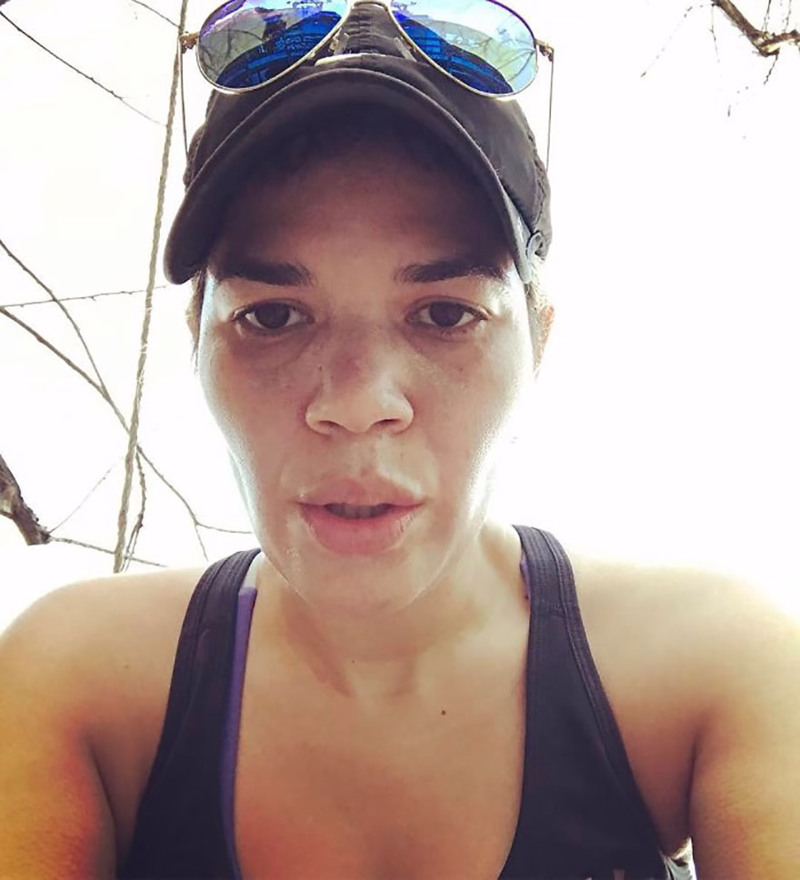 America Ferrera makyajsız hali
