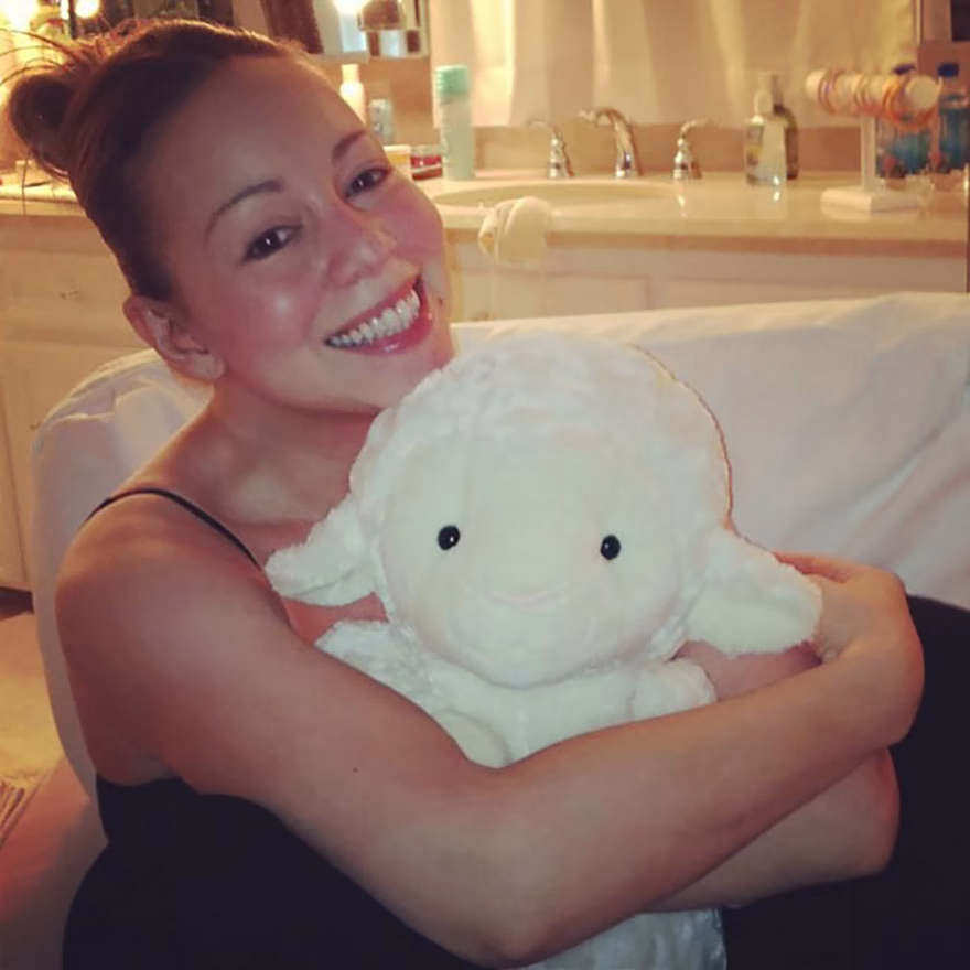 Mariah Carey makyajsız hali