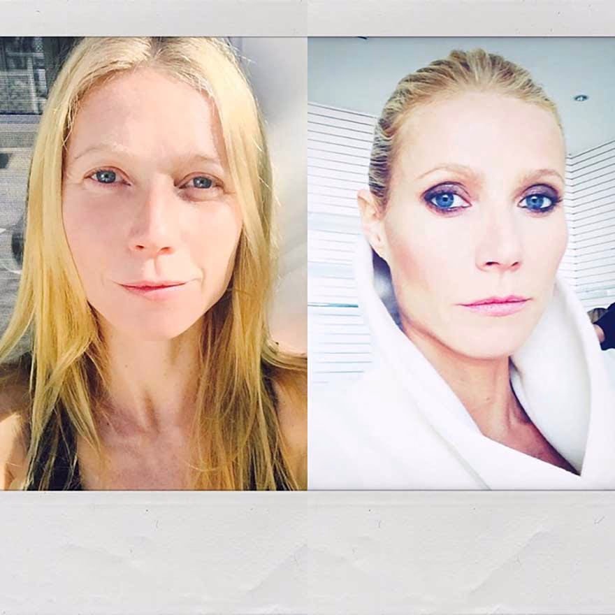 Gwyneth Paltrow makyajsız hali