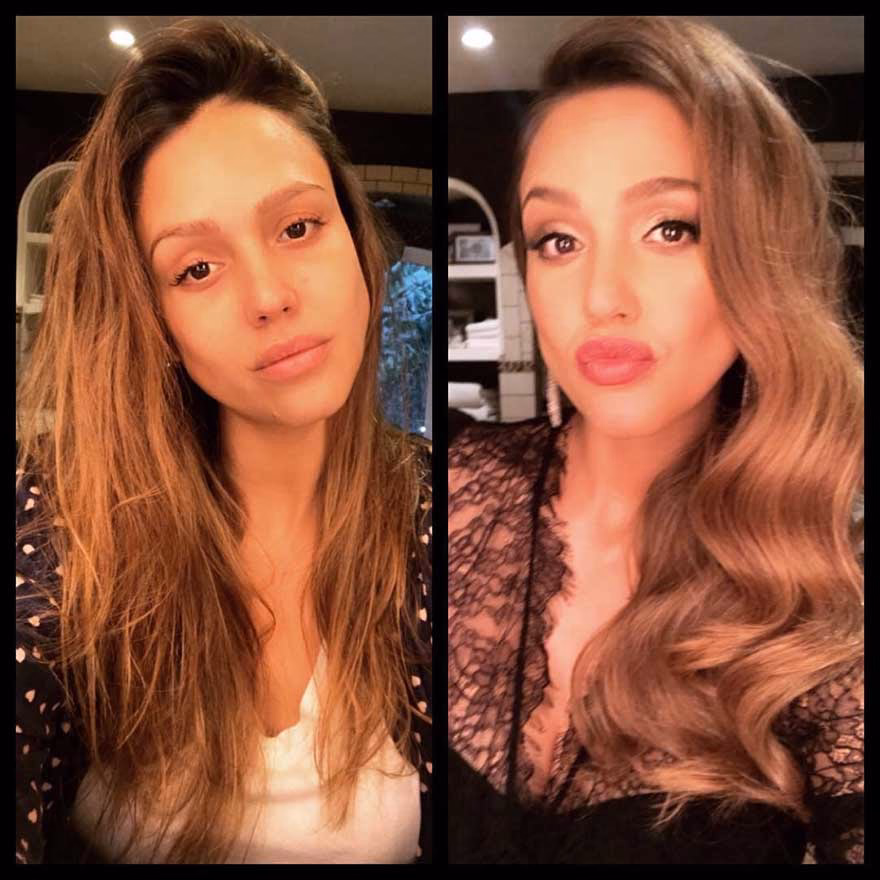 Jessica Alba makyajsız hali