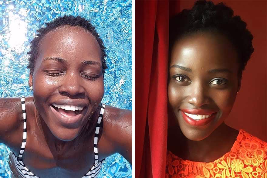 Lupita Nyongo makyajsız hali