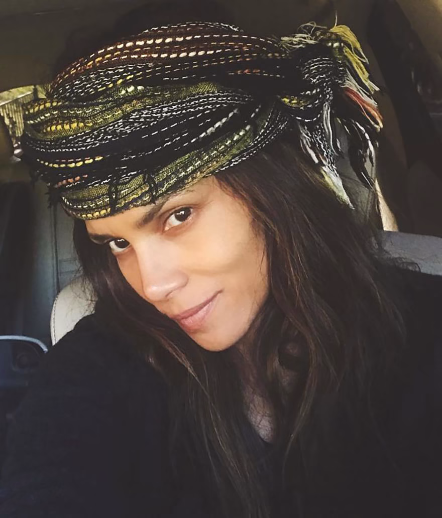 Halle Berry makyajsız hali