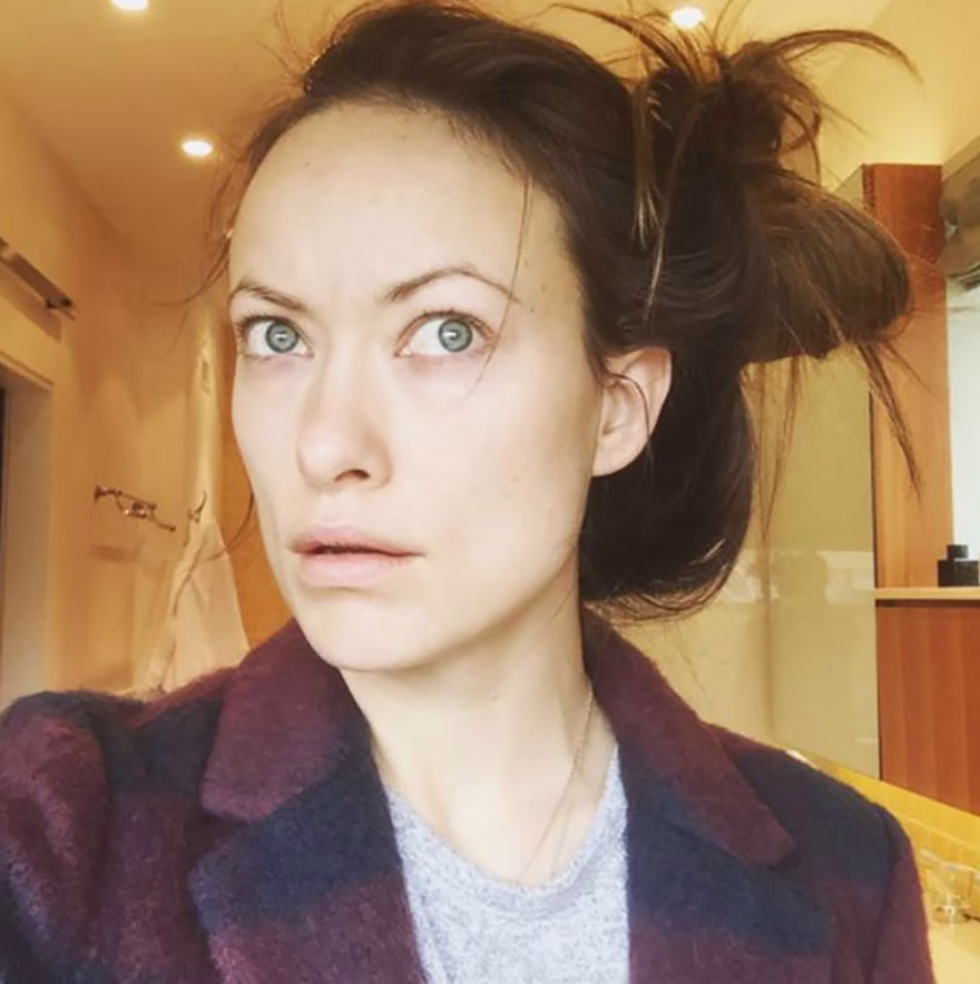 Olivia Wilde makyajsız hali
