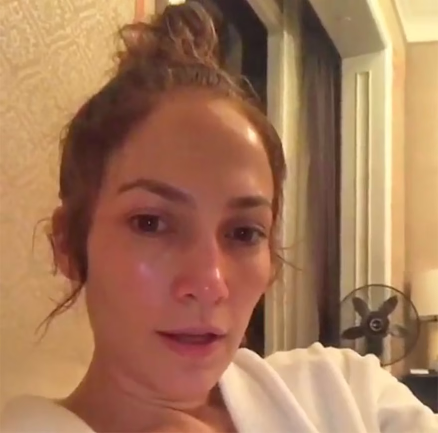 Jennifer Lopez makyajsız hali