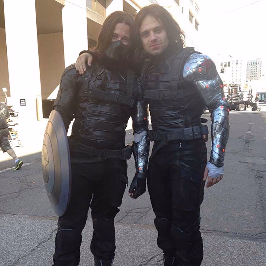 Sebastian Stan dublörü