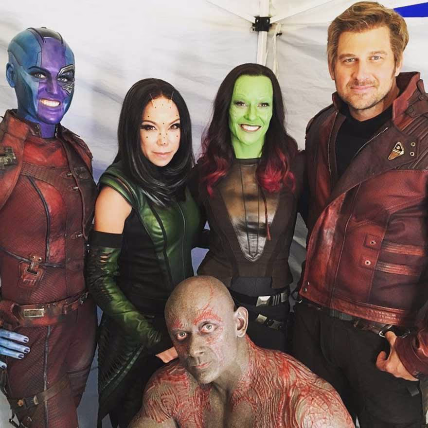 Guardians of the Galaxy dublörleri