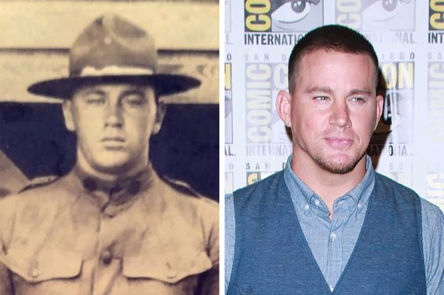 Channing Tatum geçmişteki benzeri