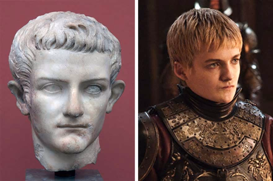 Joffrey Baratheon geçmişteki benzeri