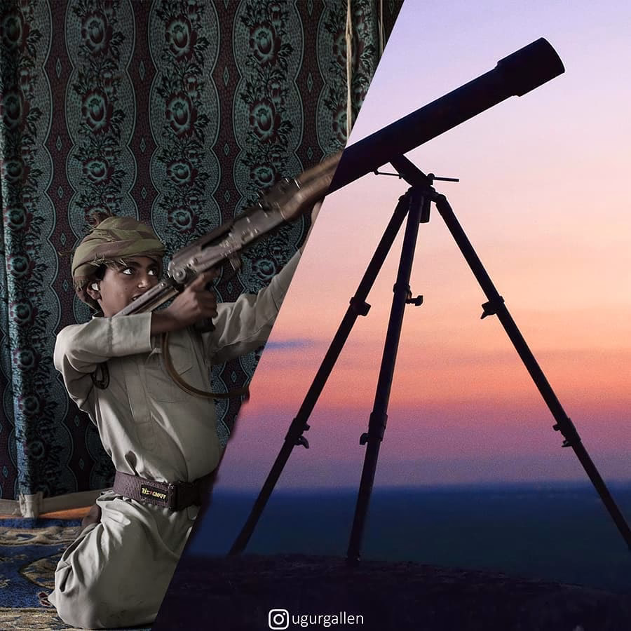 Zit Fotograflari Ayni Fotografta Birlestiren Sanatci 21