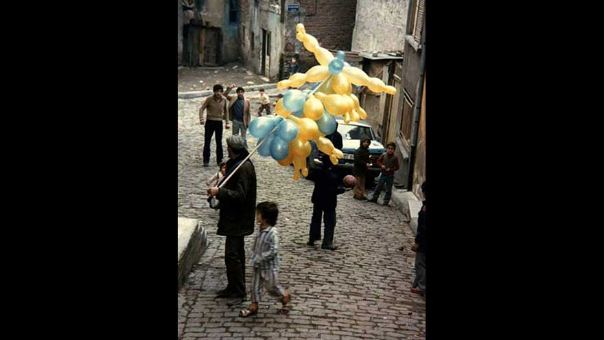 1976 yılından bir baloncu