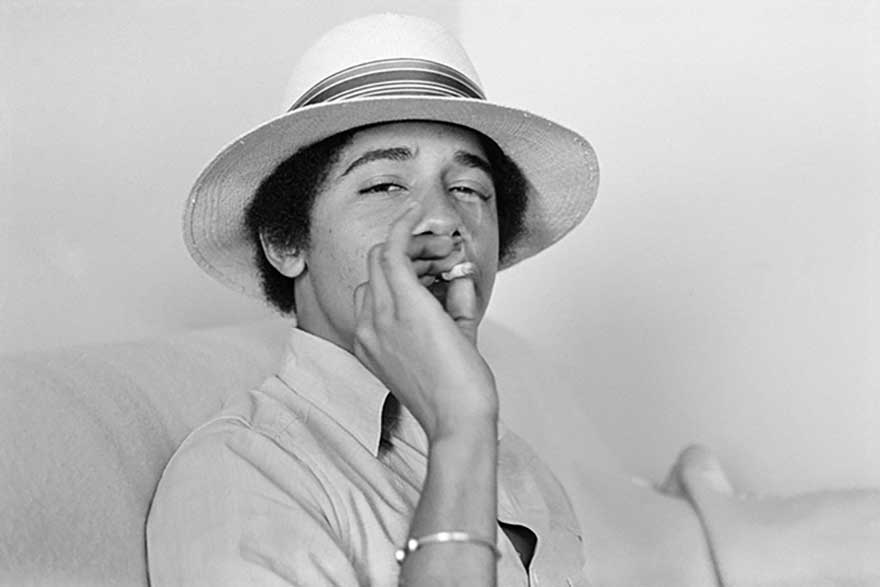 Barack Obama gençlik fotoğrafı